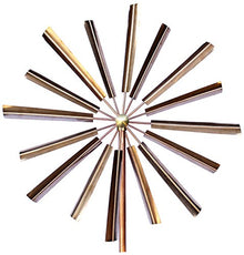 Stanwood Wind Sculpture Kinetic Copper Dual Spinner Brass