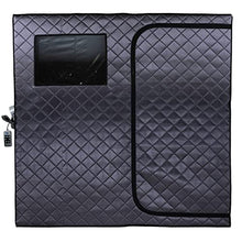 Durasage Portable Full Size Infrared Sauna 2-Person Gray