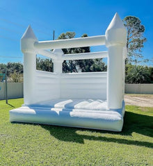 iLink-outer 13FT Large White Bounce House with Air Blower