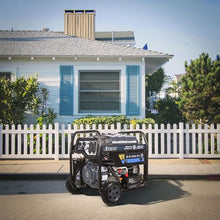 A-ITECH 6000W Portable Generator Dual Fuel, Electric Start, Gas & Propane Powered, CO Sensor, EPA&CARB, for Home Backup Emergency Ready (AT10-260001)