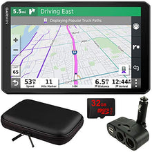 Garmin dezl OTR800 8" GPS Truck Navigator Black with Accessory Bundle