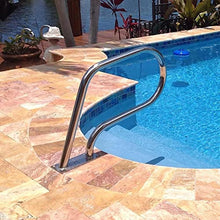 Pool Handrail Handle Grab Rails Swimming Pool Rail Pool Railing Deck Pool Hand Rail 32X22'' Swimming Pool Hand Rail Premium Proof Durable Swimming Pool Bend Handrail - Easy to Install