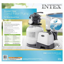 INTEX Krystal Clear 2,100 GPH Sand with Automatic Pool Vacuum Cleaner