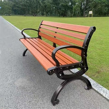 YXIANG56Q Buffet Sideboards Wider Aluminum Alloy Park Outdoor Bench Leisure with Backrest for Dining Room(Small)