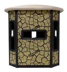 MUDDY Muddy Bull Box Blind Steel Wall Construction Cracked Mud Camo Multi