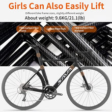 SAVADECK Carbon Disc Road Bike Black