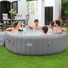 Bestway SaluSpa Grenada AirJet Inflatable Hot Tub 6-8 Person Grey