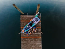 Perception Kayaks Hangtime 11 Recreational Kayak - Reclining Seat - Rear Lounging Seat - 11 ft - Funkadelic