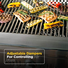 COYOTE OUTDOOR LIVING 36-Inch Built-in Charcoal Grill C1CH36 Stainless Steel