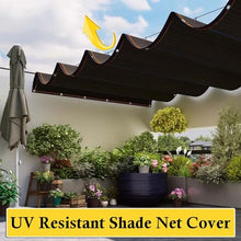85% Shade Cloth with Eyelets 14x18m, UV Resistant Outdoor Shade Netting, Tear-Proof Canopy Fabric for Gazebo, Balcony, Plant Protection, Greenhouse Cover
