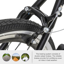 HH HILAND Hybrid Bike Step-Over/Step-Through Frame 700C Black