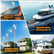 HENGJINGTR 10000W 12V-220V Portable Wind Power Turbine Generator Kit, Wind Turbine Generator Kit with Controller for Solar Wind Electricity Producer Equipment(3 Blade),220V