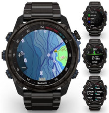 Wearable4U Garmin Descent Mk3i Titanium Dive Computer with Extra-Long Strap & Gift Bundle Mk3i Titanium w/ Titanium Band
