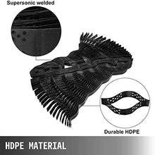 ZHOUHONG Pea Gravel Grid Paving Stabilizer,2'' Polyethylene Honeycomb Geocell HDPE Permeable Grids, for Park Garden Walkway Pathway (Color : Black, Size : 6x9 m/20x30 ft)