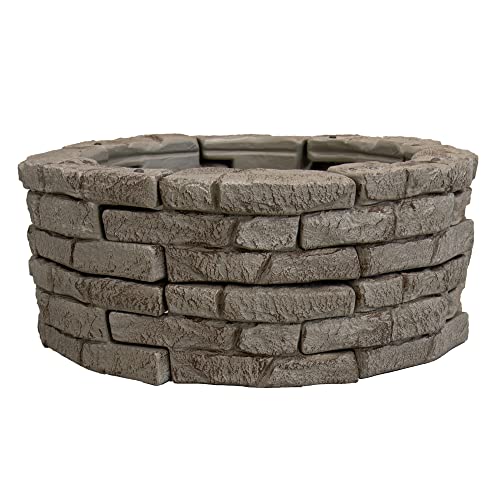 RTS Home Accents Rock Lock Raised Garden Bed Kit 48" Round