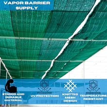 VBS - Green Shade Cloth - 70% - Mesh Fabric for Fence Privacy Screen, Garden Shade, Mesh Fence Screening, Shade Cloth Rolls, Wind Screen (12' x 300')