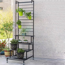 Plant Stand Indoor 2/3/4 Tier Metal Plant Shelf Hanging Flower Stand For Indoor Plants Multiple Floor Standing Plant Display Rack Outdoor Flowerpot Stand Home Storage Rack Garden Balcony Patio
