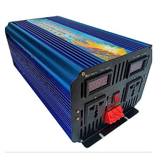 HTZALCUO Inversor 3000W 24V to 110V 120V 60HZ DC to AC Pure Sine Wave Inverter Power 6000W(50HZ,12V-110-120V)