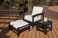 Trex Outdoor Furniture Rockport Club Rainforest Canopy Arm Chair with Spa Sunbrella Cushion