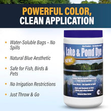 Outdoor Water Solutions Pond Dye Packs – Pond & Lake Water Blue Colorant Treatment, Blocks Sunlight & Improves Natural Beauty, Easy & Mess-Free Packets, Safe for Fish & Livestock, 150 Soluble Packets