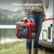 AMERISUN 2500W Portable Gas Inverter Generator, Quiet with CO Sensor