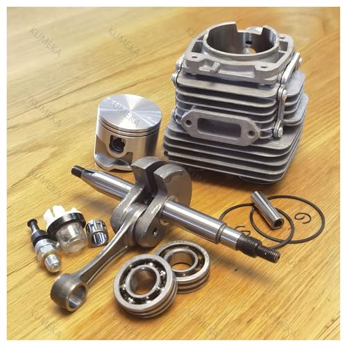 XZHBRZ TS420 Repair Kit with CRANKSHAFT Cylinder Set Fit for TS410 TS420 Cut Off Saw Replacement Parts(No Oil Seal gaskets)