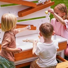 Avenlur Wooden Water Table for Kids 3+ - Large Indoor/Outdoor Play