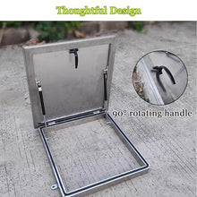 CHENWMZ Roof Hatch Access Door with Gas Strut for Emerncy Attic & Basement Access Weatherproof Ventilat Cover Easy Installat 60x65 cm Secure Adjustable