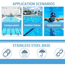 AiODiO Pool Diving Platform, Swimming Pool Diving Board,Stainless Steel Non-Slip Board for Heavy Duty Training and Competition, Inclined at 15°, Load Capacity 250kg/550lbs