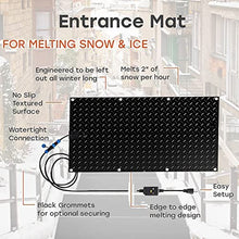 Snow Melting Mat, Snow Melting System, Roof and Valley Heater, Ice and Snow Melting Mats, Heated Outdoor Mats for Winter Entrances,20 * 30in(50.8 * 76.2cm)