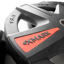 XMark Olympic Rubber Coated Weight Plates 255 lb Set