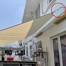 NILZA Sun Shade Sail Rectangle Waterproof 5' ×6.5' UV Block Sun Shade Sail Canopy Heavy Duty Pergola Shade Cover for Outdoor Backyard Patio Garden Carport, Multiple Sizes (Size : 5x8m(16x26ft))