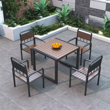 JOSOGO Patio Table and Chair Set, Patio Furniture Set Lightweight Outdoor Chairs and Table for Outside, Garden(L)