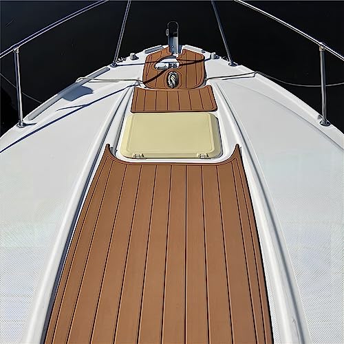 Zomanon Boat EVA Faux Teak Decking Floor Mat for Bayliner 2855 (Multiple Color Options)