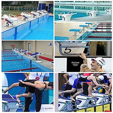 Katzowen Heavy Duty Pool Diving Boards, Non-Slip Swimming Pool Diving Platform with Stainless Steel Base, Indoor Outdoor Competition Professional for Competition (Color : A)
