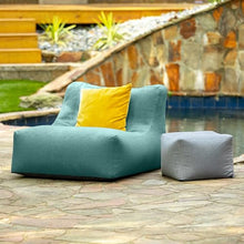 Jaxx Coza Outdoor Chair - Large Bean Bag Lounge Chair for Poolside & Patio Lounging - Sunbrella, Breeze