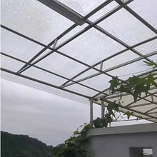 EMYJAY Polycarbonate Roofing Sheet, Plastic Roof Panel Protection Rain Outdoor Awning Covers for Greenhouse Canopy Cold Frame Cladding (Color : Clear, Size : 1.2mx30m)