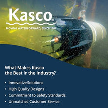 Kasco AquatiClear 1HP Circulator w/Mount, 240V, 100ft Power Cord