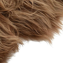 LHOONBB Furniture Set-Icelandic Sheepskin Cover Brown 70x110 cm