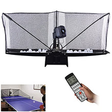 Boknight Table Tennis Robot with Capture Net Black