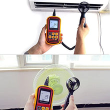Sxdthy Digital Wind Meter, Anemometer Handheld,Anemometer Wind Speed Meter with Backlight Max/Min/Avg Functions
