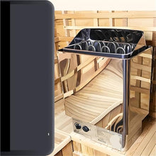 POGHDBXA Sauna Accessories, Shower, Sauna Heater Stainless Steel for Bathroom, Home Use, Dry, Room Heating(3K in)