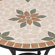 DUYHBAWRS Indoor/Outdoor 3-Piece Bistro Set Folding Table and Chairs Patio Seating