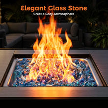BALI OUTDOORS 42inch Propane Fire Pit Patio Outdoor Fire Pit Table Large