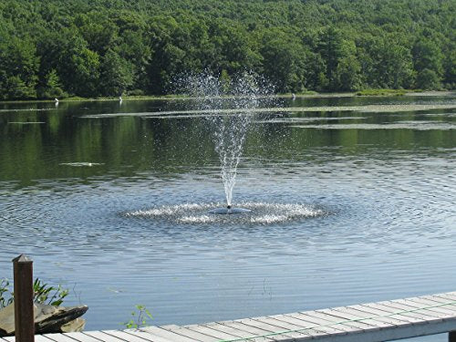 Fawn Lake Fountains Model SF50 1/2 HP Pond Fountain with 7 Patterns, 100ft Cord