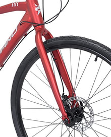 Giordano H2 Men's Hybrid Bicycle Red