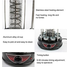 Electric Kebab Grill Machine Automatic Rotating Barbecue Smokeless Oven Rotisserie Roast Domestic Lamb Skewers Heating Stove