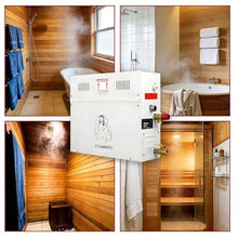ROEFETY Steam Shower Kit with Self-Draining System, 110v-15kw