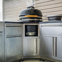 GRILLA Outdoor Kitchen Grill Cabinet for Kong with Built-In Storage, Stainless Steel Construction, For Outdoor Grilling, Cooking, and BBQ
