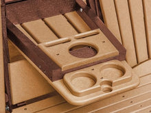 American Furniture Classics Two Person Glider Cedar and Tudor Brown